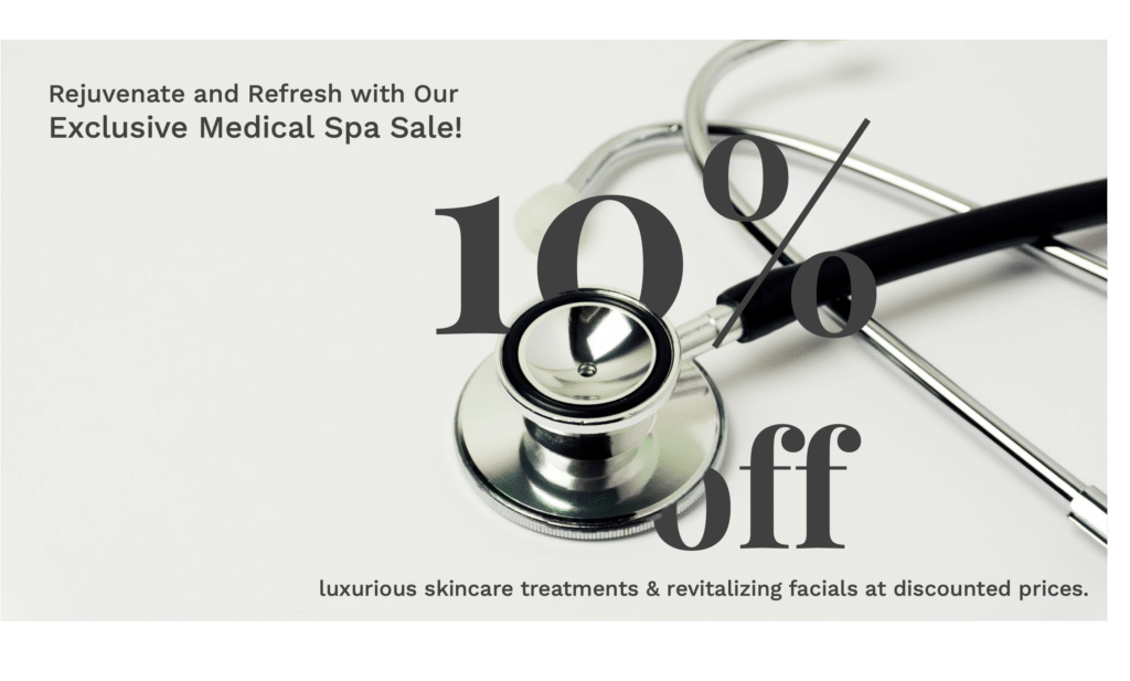 Here is an example of a med spa banner ad