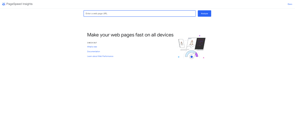 Google Page Speed Insights Tool