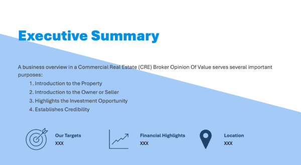 Template for Broker Opinion of Value