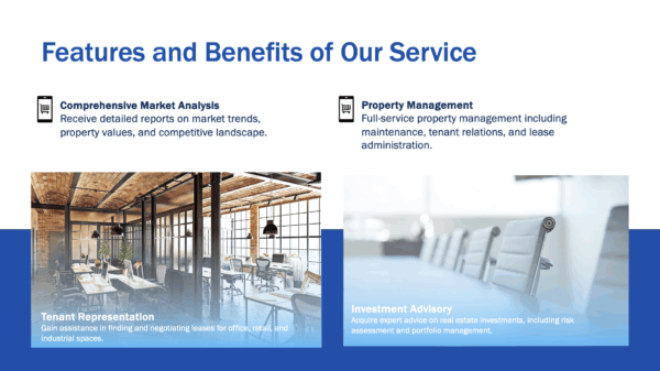 Professionally Designed Real Estate Brochure Template