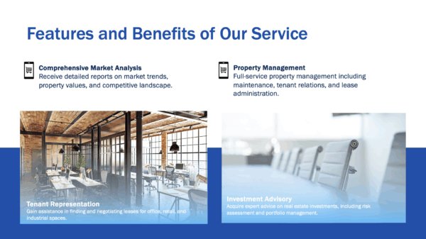 Professionally Designed Real Estate Brochure Template