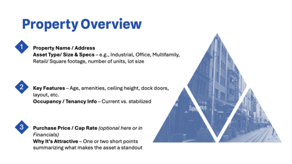 Commercial Real Estate Pitch Deck Template - Image 2