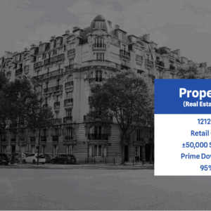 Commercial Real Estate Flyer Template Cover Slide